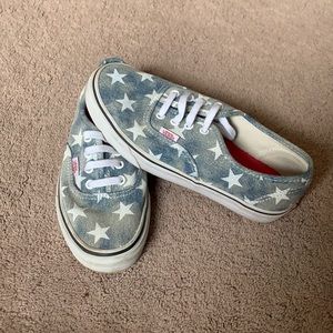 Denim Star Vans women’s 7